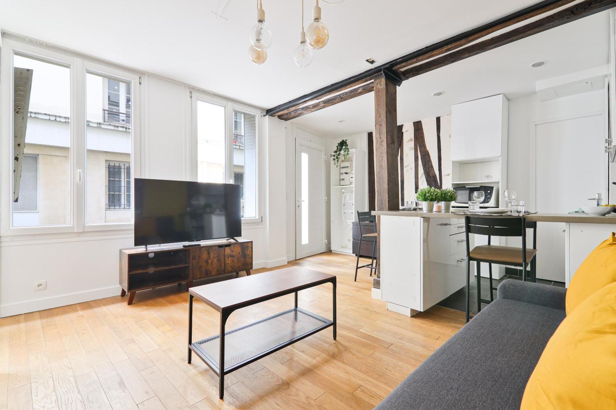 Appartement Superb Quartier Republique Free Netflix Parijs